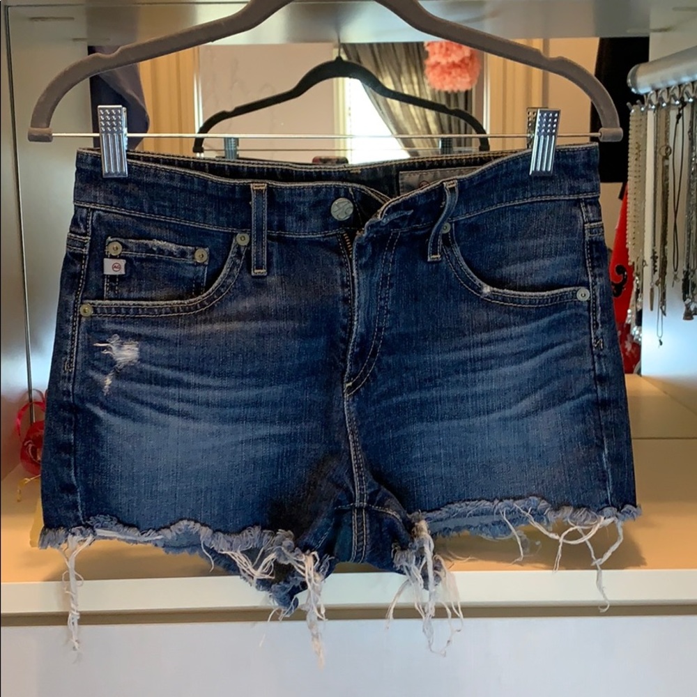 COPY - AG bryn ex-boyfriend cut-off jeans 25